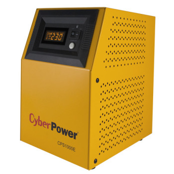 CyberPower CPS1000E zasilacz UPS Podwójnej konwersji (online) 1 kVA 700 W 2 x gniazdo sieciowe