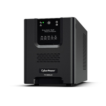 CyberPower PR1000ELCD zasilacz UPS Technologia line-interactive 1 kVA 900 W 8 x gniazdo sieciowe