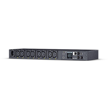 CyberPower PDU41004 rozdzielacz zasilania PDU 8 x gniazdo sieciowe 1U Czarny