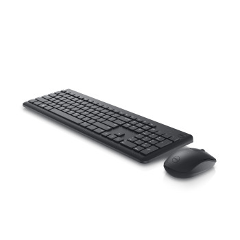 DELL KM3322W klawiatura Dołączona myszka RF Wireless Amerykański międzynarodowy Czarny