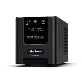 CyberPower PR750ELCDGR zasilacz UPS Technologia line-interactive 0,75 kVA 675 W 4 x gniazdo sieciowe