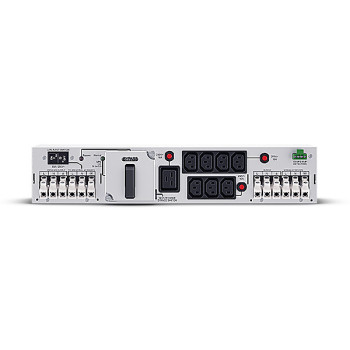 CyberPower MBP63AHVHW82U rozdzielacz zasilania PDU 8 x gniazdo sieciowe 2U Czarny, Srebrny