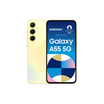 Samsung Galaxy A55 5G 16,8 cm (6.6") Hybrid Dual SIM Android 14 USB Type-C 8 GB 256 GB 5000 mAh Żółty
