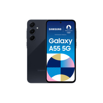 Samsung Galaxy A55 5G 16,8 cm (6.6") Hybrid Dual SIM Android 14 USB Type-C 8 GB 256 GB 5000 mAh Granatowy (marynarski)