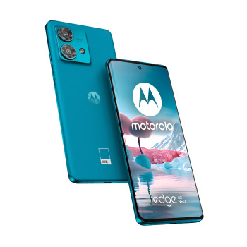 Motorola Edge 40 Neo 16,6 cm (6.55") Dual SIM Android 13 5G USB Type-C 12 GB 256 GB 5000 mAh Niebieski