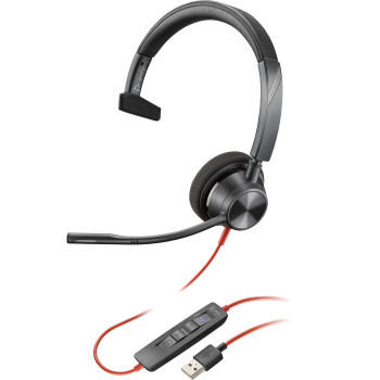 POLY Zestaw słuchawkowy Blackwire 3310 z certyfikatem Microsoft Teams USB-A