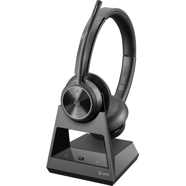 POLY Zestaw słuchawkowy Savi 7320 UC Stereo z certyfikatem Microsoft Teams DECT 1880–1900 MHz POLY Zestaw słuchawkowy Savi 7320 UC Stereo z certyfikatem Microsoft Teams DECT 1880–1900 MHz