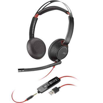 POLY Stereofoniczny zestaw słuchawkowy USB-A Blackwire 5220 (opakowanie zbiorcze)
