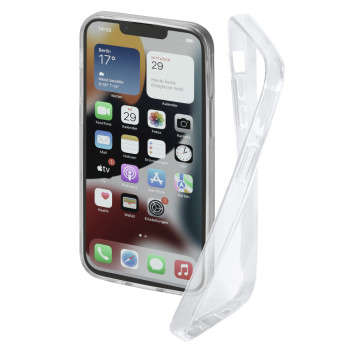Hama Crystal Clear pokrowiec na telefon komórkowy 17 cm (6.7") Przezroczysty