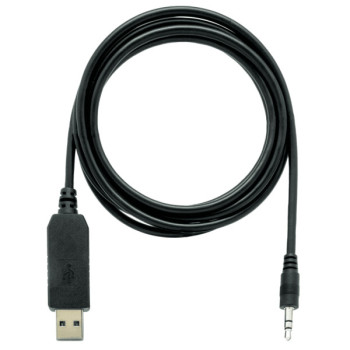 QNAP CAB-CONSOLE-UPJ-1M8 kabel audio 1,8 m 3.5mm USB Czarny