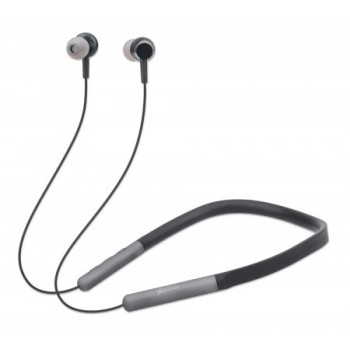 Manhattan 179805 słuchawki zestaw słuchawkowy Bezprzewodowy Douszny Połączenia muzyka Micro-USB Bluetooth Czarny