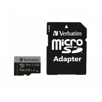 Verbatim 47046 pamięć flash 512 GB MicroSDXC UHS-I Klasa 10
