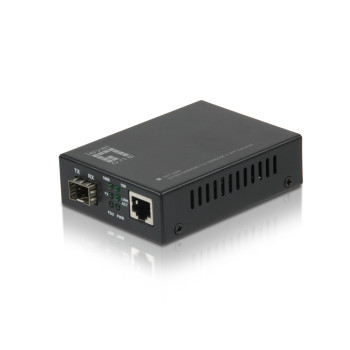 LevelOne GVT-2000 konwerter sieciowy 1000 Mbit s Multifunkcyjny Czarny
