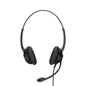 EPOS | SENNHEISER IMPACT SC 268 Zestaw słuchawkowy Przewodowa Opaska na głowę Biuro centrum telefoniczne Czarny, Srebrny