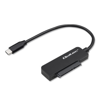 Kabel adapter Qoltec SATA Przejściówka na dysk SSD HDD 2.5" USB-C Super speed 5Gb/s 2TB