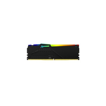 KINGSTON DIMM DDR5 16GB 6000MT/s CL30 Non-ECC FURY Beast RGB XMP, Černá