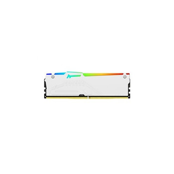 KINGSTON DIMM DDR5 16GB 6800MT/s CL34 Non-ECC FURY Beast RGB XMP, Bílá