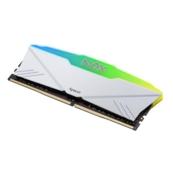 Pamięć DDR4 Apacer NOX RGB 8GB (1x8GB) 3200MHz 1,35V White