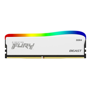 Pamięć DDR4 Kingston Fury Beast RGB SE 16GB (2x8GB) 3600MHz CL17 1,35V Biały