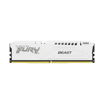 Pamięć DDR5 Kingston Fury Beast 16GB (1x16GB) 5600MHz CL36 1,25V White EXPO