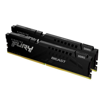 Pamięć DDR5 Kingston Fury Beast 64GB (2x32GB) 5600MHz CL36 1,25V Expo Black