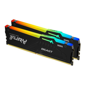 Pamięć DDR5 Kingston Fury Beast RGB 32GB (2x16GB) 6000MHz CL36 1,35V Expo Black