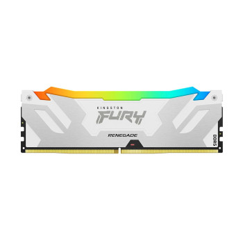 Pamięć DDR5 Kingston Fury Renegade RGB 16GB (1x16GB) 6400MHz CL32 1,4V White