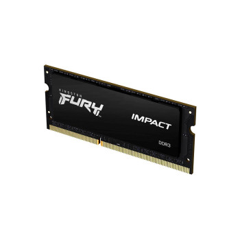 Pamięć SODIMM DDR3 Kingston Fury Impact 8GB (1x8GB) 1866MHz CL11 1,35V czarna