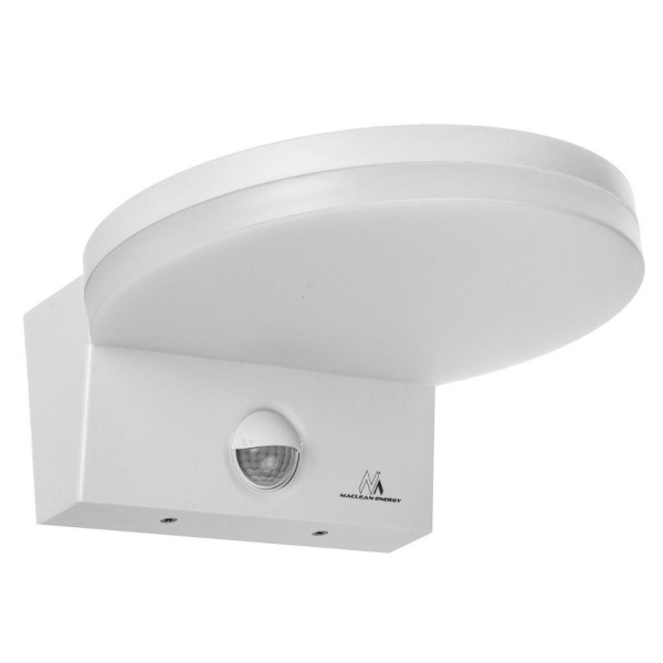 Lampa LED z czujnikiem Maclean MCE344 W, czujnik ruchu PIR, kolor biały, 15W, IP65, 1560lm, barwa neutralna biała (4000K) Lampa LED z czujnikiem Maclean MCE344 W, czujnik ruchu PIR, kolor biały, 15W, IP65, 1560lm, barwa neutralna biała (4000K)