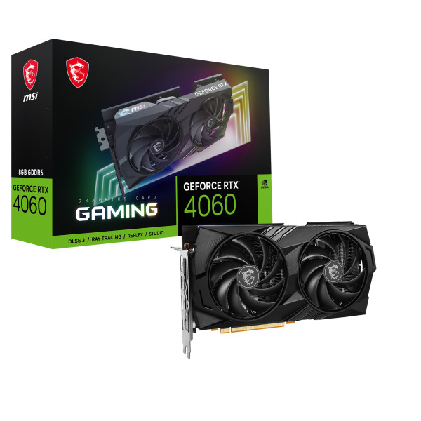 MSI GAMING GEFORCE RTX 4060 8G karta graficzna NVIDIA 8 GB GDDR6 MSI GAMING GEFORCE RTX 4060 8G karta graficzna NVIDIA 8 GB GDDR6