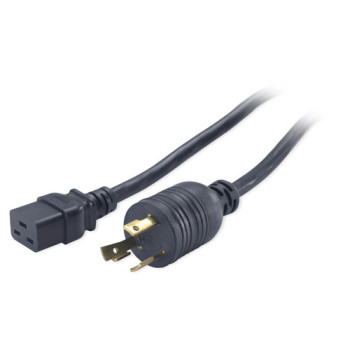 APC 8ft Power Cord Czarny 2,44 m