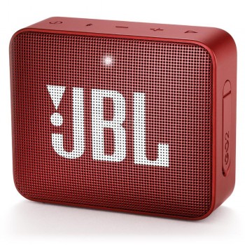 Portable Speaker JBL GO 2 Portable/Waterproof/Wireless 1xMicro-USB 1xStereo jack 3.5mm Bluetooth Red JBLGO2RED