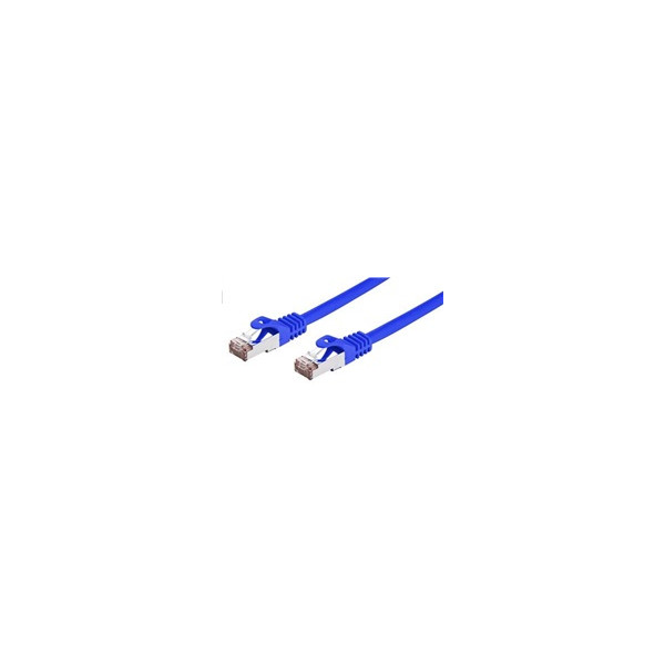 C-TECH kabel patchcord Cat6, FTP, modrý, 0,25m C-TECH kabel patchcord Cat6, FTP, modrý, 0,25m