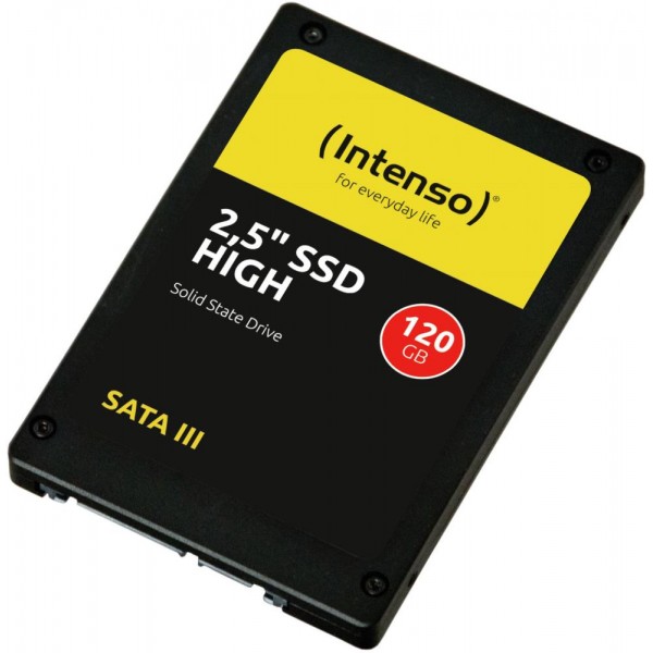 SSD INTENSO 120GB SATA 3.0 Write speed 480 MBytes/sec Read speed 520 MBytes/sec 2,5" 3813430 SSD INTENSO 120GB SATA 3.0 Write speed 480 MBytes/sec Read speed 520 MBytes/sec 2,5" 3813430