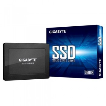 SSD GIGABYTE 960GB SATA 3.0 3D NAND Write speed 500 MBytes/sec Read speed 550 MBytes/sec 2,5" MTBF 2000000 hours GP-GSTFS31960GN