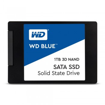 SSD WESTERN DIGITAL Blue 1TB SATA 3.0 TLC Write speed 530 MBytes/sec Read speed 560 MBytes/sec 2,5" TBW 400 TB MTBF 1750000 hour