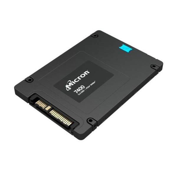 SSD MICRON SSD series 7400 Pro 1.92TB NVMe NAND flash technology TLC Write speed 2200 MBytes/sec Read speed 6500 MBytes/sec Form SSD MICRON SSD series 7400 Pro 1.92TB NVMe NAND flash technology TLC Write speed 2200 MBytes/sec Read speed 6500 MBytes/sec Form