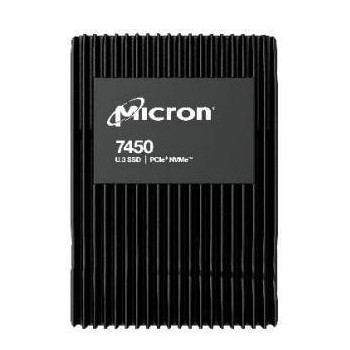 SSD MICRON SSD series 7450 PRO 960GB PCIE NVMe NAND flash technology TLC Write speed 1400 MBytes/sec Read speed 6800 MBytes/sec 