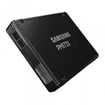 SSD SAMSUNG SSD series PM1733 7.68TB PCIe Gen4 NVMe Write speed 3800 MBytes/sec Read speed 7000 MBytes/sec Form Factor 2,5" MZWL
