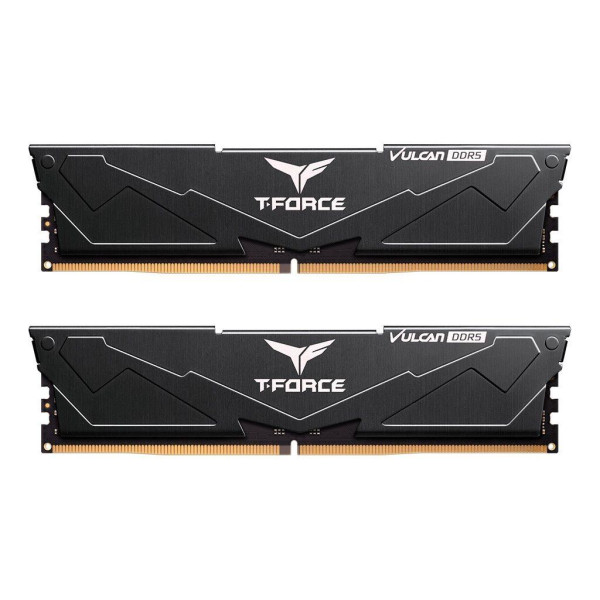 Pamięć DDR5 Team Group T-FORCE VULCAN 32GB (2x16GB) 6400MHz CL40 1,35V Czarna Pamięć DDR5 Team Group T-FORCE VULCAN 32GB (2x16GB) 6400MHz CL40 1,35V Czarna