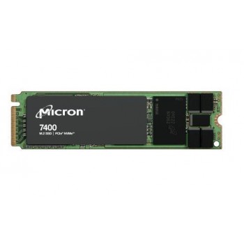 SSD MICRON 7400 Pro 960GB M.2 NVMe TLC Write speed 1000 MBytes/sec Read speed 4400 MBytes/sec TBW 1700 TB MTBF 2000000 hours MTF