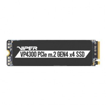 SSD PATRIOT Viper VP4300 2TB M.2 PCIE NVMe Write speed 6800 MBytes/sec Read speed 7400 MBytes/sec TBW 2000 TB VP4300-2TBM28H