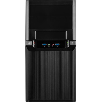 Inter-Tech Geh TM-515 black Micro-Tower ohne Netzteil