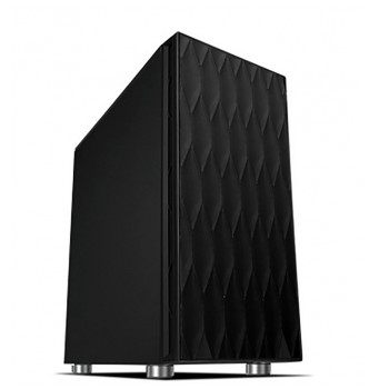 Geh Cooltek Eins Basic Midi Tower, Schwarz ATXM-ATXITX