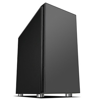 Geh Cooltek Drei Midi Tower, Schwarz ATXM-ATXITX