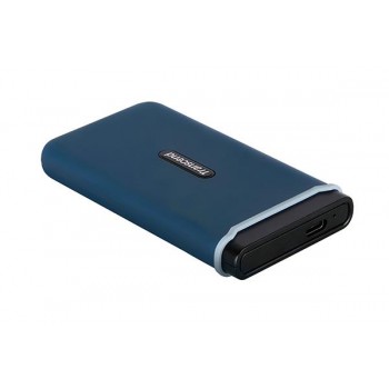 External SSD TRANSCEND ESD370C 1TB USB 3.1 Write speed 950 MBytes/sec Read speed 1050 MBytes/sec TS1TESD370C