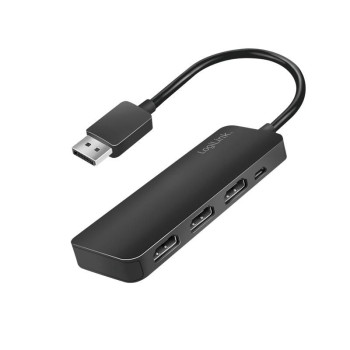 LogiLink Displayport Splitter, 1X3 Port, 1X Dp To 3X Hdmi, 4K/60 Hz, Hdcp, Mst