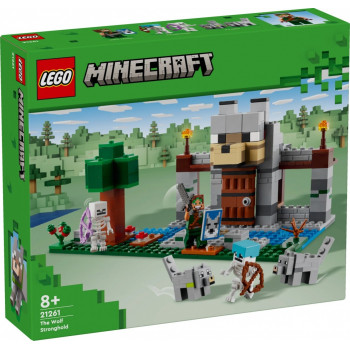 Klocki Minecraft 21261 Wilcza twierdza