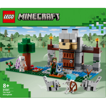 Klocki Minecraft 21261 Wilcza twierdza