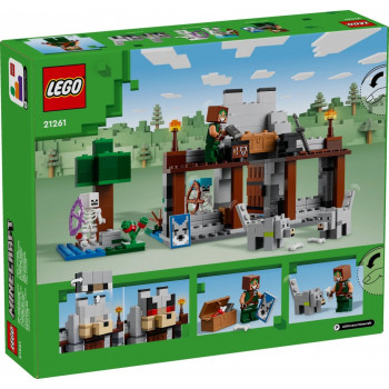 Klocki Minecraft 21261 Wilcza twierdza